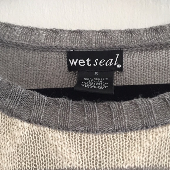 Wet seal semi sheer sweater - Picture 2 of 3